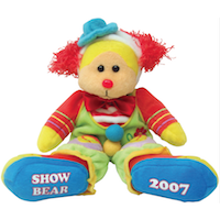SKANSEN BEANIE KID CLOVER THE RAINBOW BEAR  MINT WITH MINT TAG  MARCH 2013 